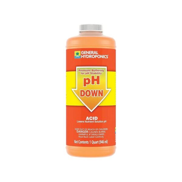 Plant Growth Solution Liquid PH Down Premium Buffering For Stability