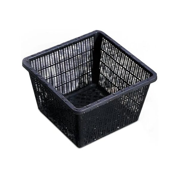 Plastic Square Aquatic Plant Basket for Freshwater Aquariums