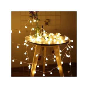 Plug in Warm White Fairy String Lights 49ft 100 LED