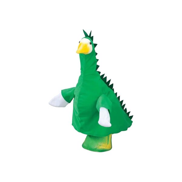 Polyester Garden Goose Outfit with Dinosaur Spikes