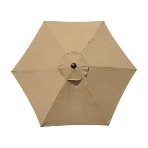 Polyesteral Woven Replacement Parasol Canopy for 9ft Parasols with Reinforced Stitching