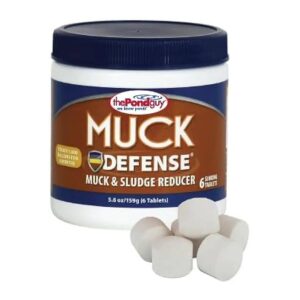 Pond Sludge and Muck Reducer Tablets for Water Gardens and Koi Ponds