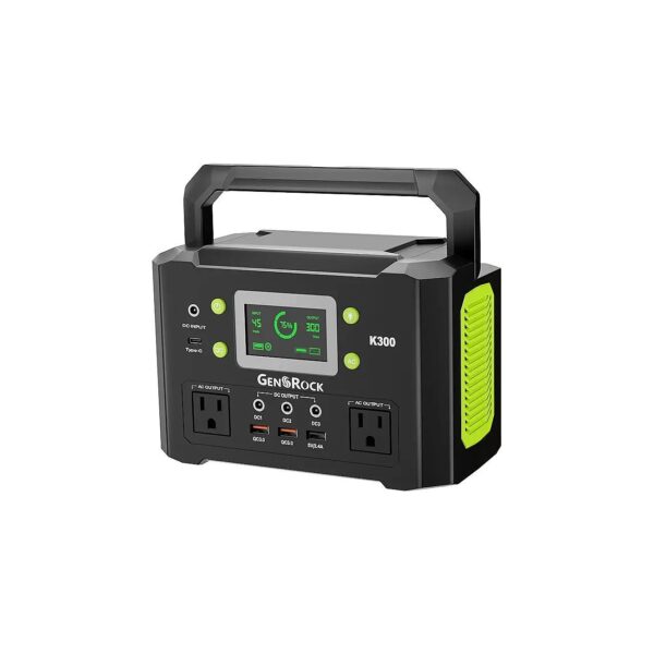 Portable 110V AC/300W Pure Sine Wave Power Station for Camping and Outdoor Adventures