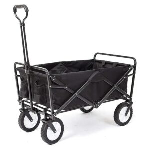 Portable Collapsible Wagon with Large Capacity and Durable Construction