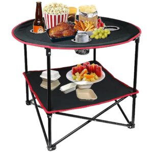 Portable Folding Picnic Table with Storage Bag for Outdoor Camping Picnics Comfort