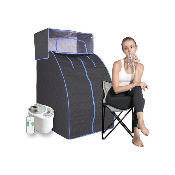 Portable Full Body Steam Sauna Set for Relaxation and Detox Therapy Home Spa Tent