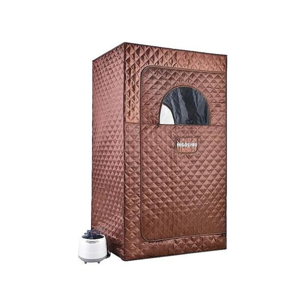 Portable Full Size Steam Sauna with 6L Steam Generator and 90 Minute Timer