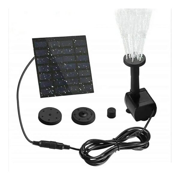 Portable Solar Powered Fountain Pump for Bird Bath Pond Garden Decor