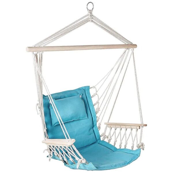 Powder Blue Hammock Chair with Lightweight Design