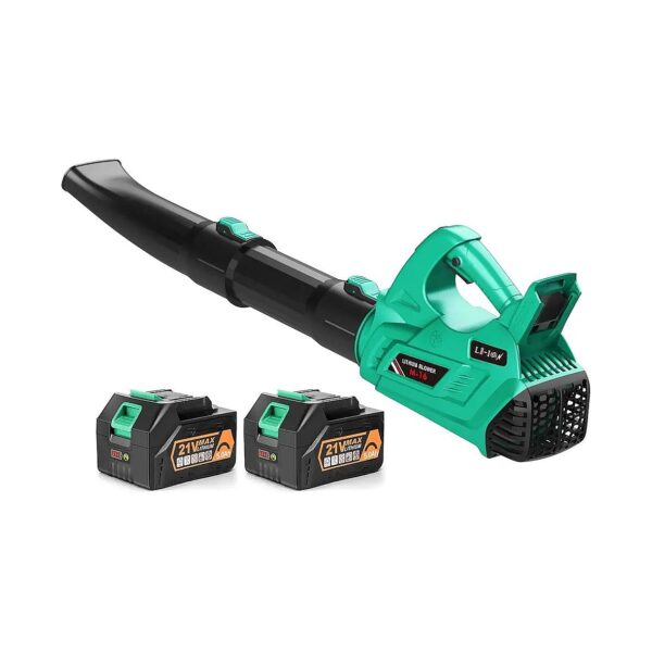 Powerful 21V Leaf Blower for Efficient Lawn Care and Yard Cleaning