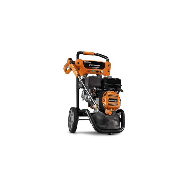 Powerful 2900PSI Power Washer with 196cc OHV Engine and Flex Hose