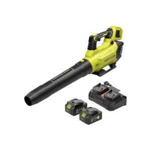 Powerful 40V Motor Electric Leaf Blower with 180MPH Wind Speed and 4A Charger