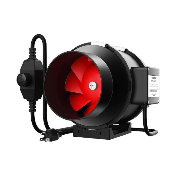 Powerful 6 Inch Inline Duct Fan with Adjustable Speed for Efficient Ventilation Solutions