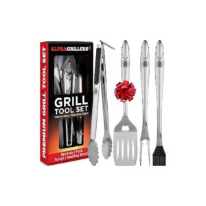 Premium BBQ Grill Gift Set for