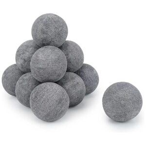 Premium Ceramic Fire Balls for Fire Pit Fireplace Decoration and Use