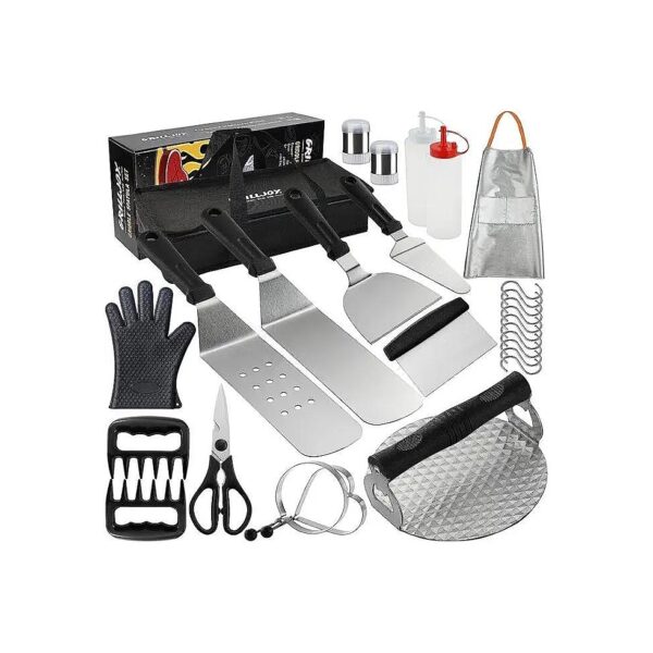 Premium Griddle Accessories Kit for Home or Professional Grill Cooking