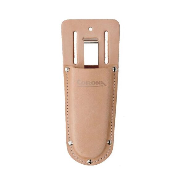 Premium Leather Pruner Scabbard with Belt Loops and Stitched for Durability