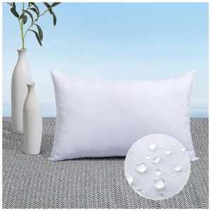 Premium Pillow Insert with Polyester Fill for Patio Furniture and Outdoor Decor