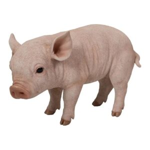 Premium Polyresin Standing Pig Statue for Decorative Needs