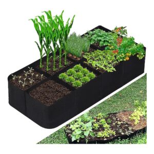 Premium Quality Fabric Raised Garden Bed for Growing Healthy and Vigorous Plants