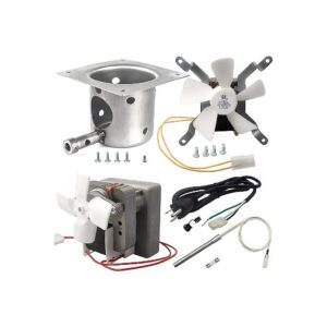 Premium Replacement Kit for Wood Pellet Grills with 0 RPM Auger Motor and Induction Fan