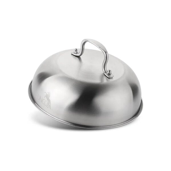 Premium Stainless Steel Cheese Melting Dome for Griddles and Grills