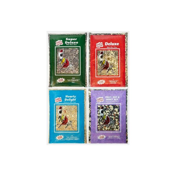 Premium Wild Bird Food Gift Pack with 4 Best-Selling Flavors for Bird Lovers