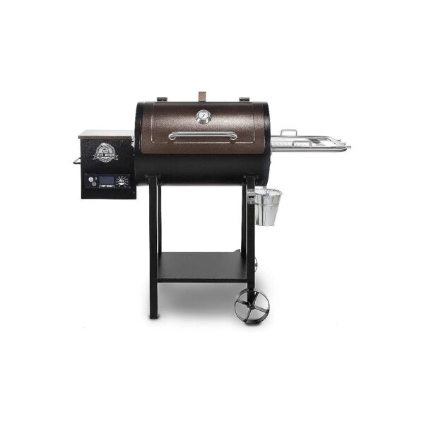 Premium Wood Pellet Grill with Excellent Temperature Control and Large Cooking Surface