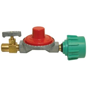 Pressure Regulator Valve with Brass Construction and 1/4-in FNPT Outlet