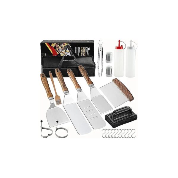 Professional Flat Top Grill Accessories Kit for Men Women