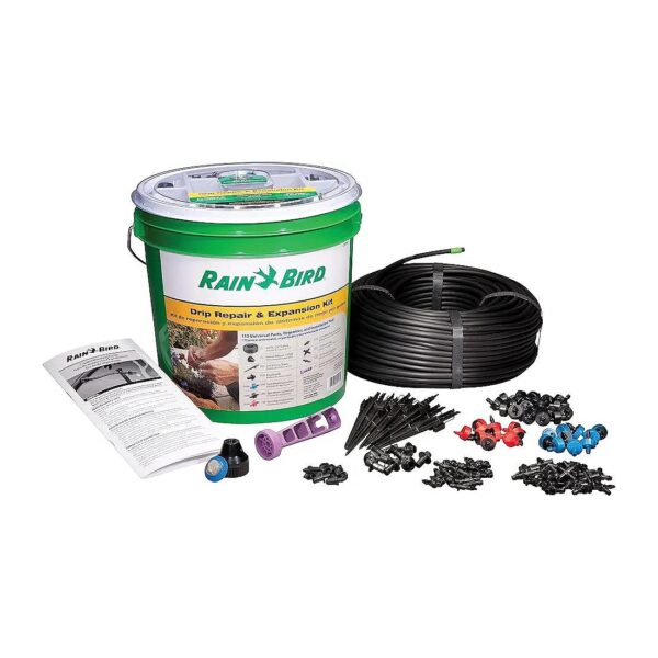 Professional Grade Drip Irrigation System Repair and Expansion Kit