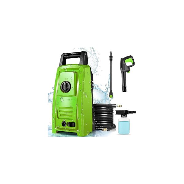 Professional Grade Electric Pressure Washer for Tough Stains and Heavy Dirty Surfaces