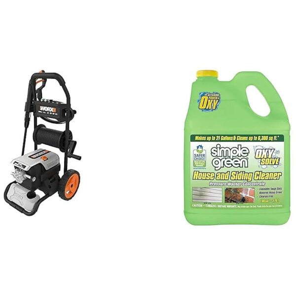 Professional-Quality Electric Pressure Washer with 1 Gallon Capacity