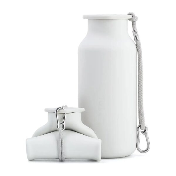 Proof 20oz Travel Water Bottle in Ivory for On-The-Go Use