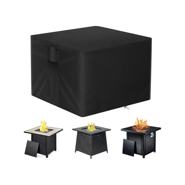 Propane Fire Pit Table Cover 28x28