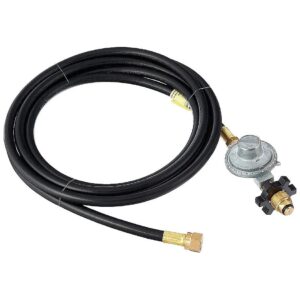 Propane Regulator Hose Assembly with Modulated Flow Control