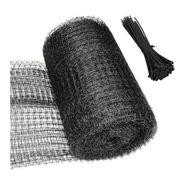 Protect Your Backyard Fish Pond with 8ft x 30ft Pond Netting System