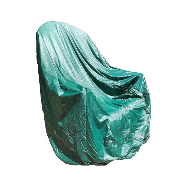 Protection Covers for Adirondack Chairs in Green Color with Vinyl Material