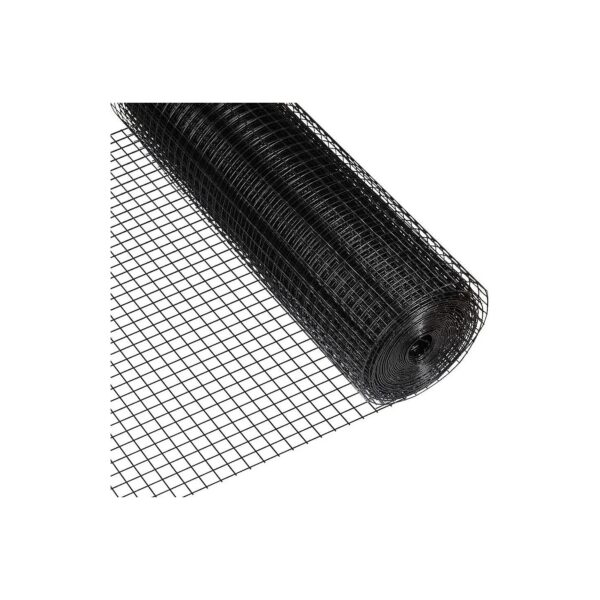 Protective Black Vinyl Coated Wire Mesh for Garden and Farmed Animals