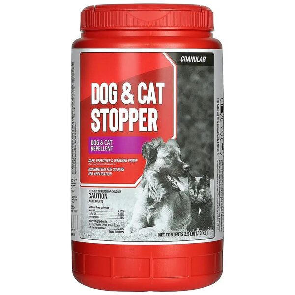 Purpose Dog and Cat Stopper Pest Repellent for Home and Garden Use