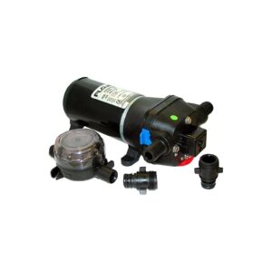 Quad II Diaphragm Series Heavy Duty Automatic Deck Washdown Pump with High Flow Rate