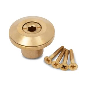 Quality Brass Wood Deck Anchor for Pool Safety Covers, Guaranteed to Work