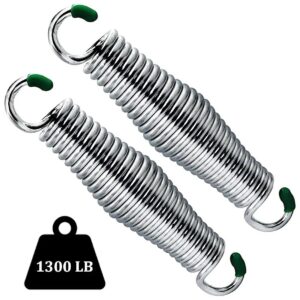 Quality Chrome-Plated Stainless Steel Porch Swing Springs Silver