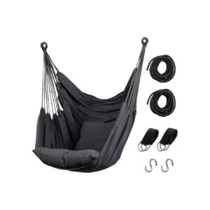 Quality Cotton Weave and Strong Rope Suspension for Maximum Relaxation and Comfort