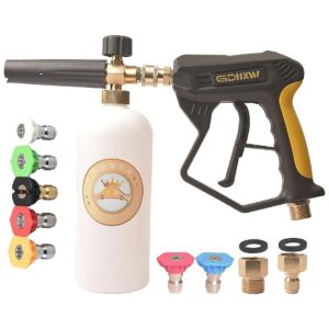 Quality Foam Cannon and Pressure Washer Gun for Car, Truck, and SUV Cleaning