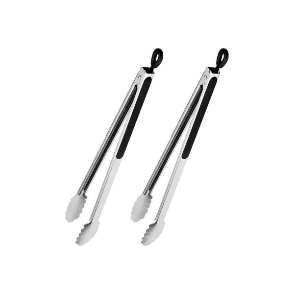 Quality Grill Tongs for Grilling, Cooking, and Camping