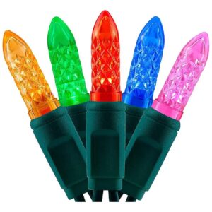 Quality Multicolor LED Christmas Lights with Waterproof and UL Certified Construction