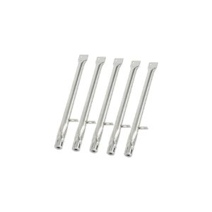 Quality Non-Magnetic Stainless Steel Grill Burner Tubes Replacement Set of 5