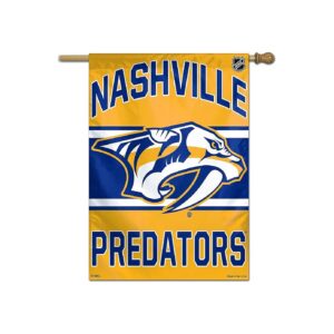 Quality Polyester Vertical Flag for NHL Nashville Predators