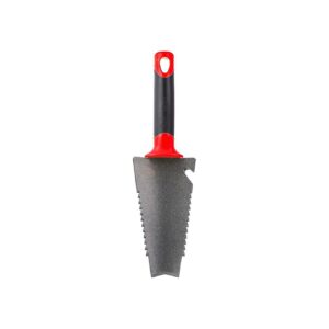 Quality Red Root Slayer Trowel with Inverted V Cutting Tip and Ripsaw Teeth